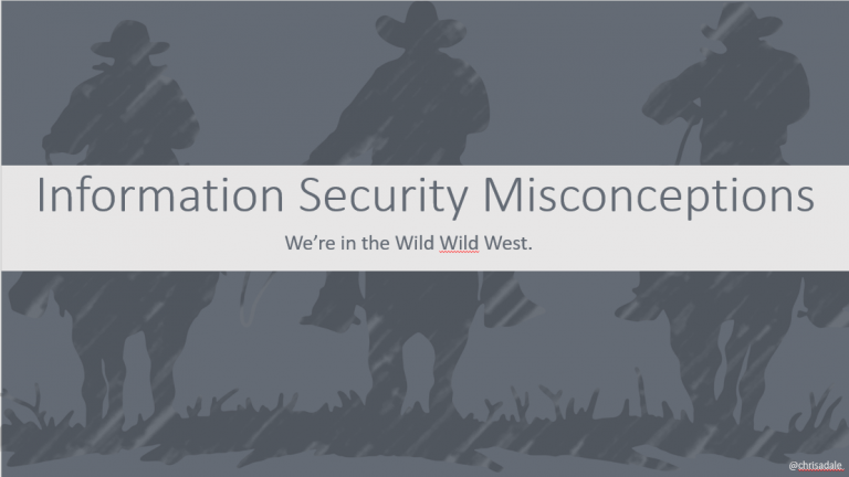 Security Misconceptions 2020